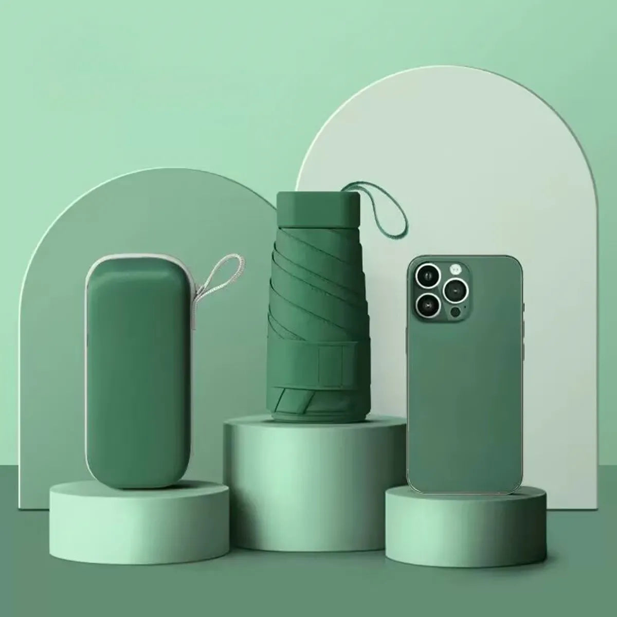 Foldable Umbrella with Pouch