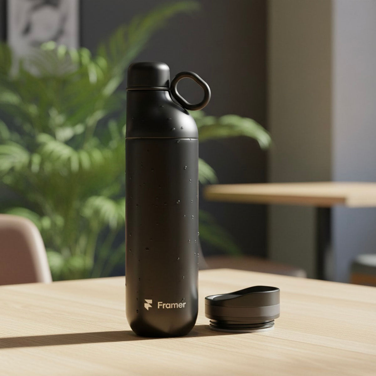 2‑in‑1 Bottle & Tumbler (750 ml / 620 ml)