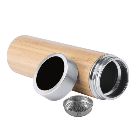 Orchid Smart Bamboo Flask