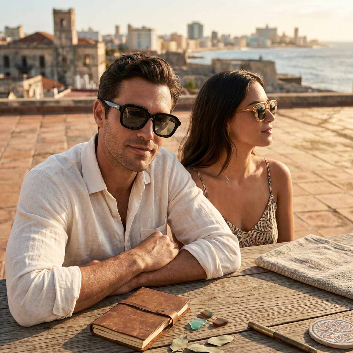 BIG HORN Classic Wayfarer Sunglasses
