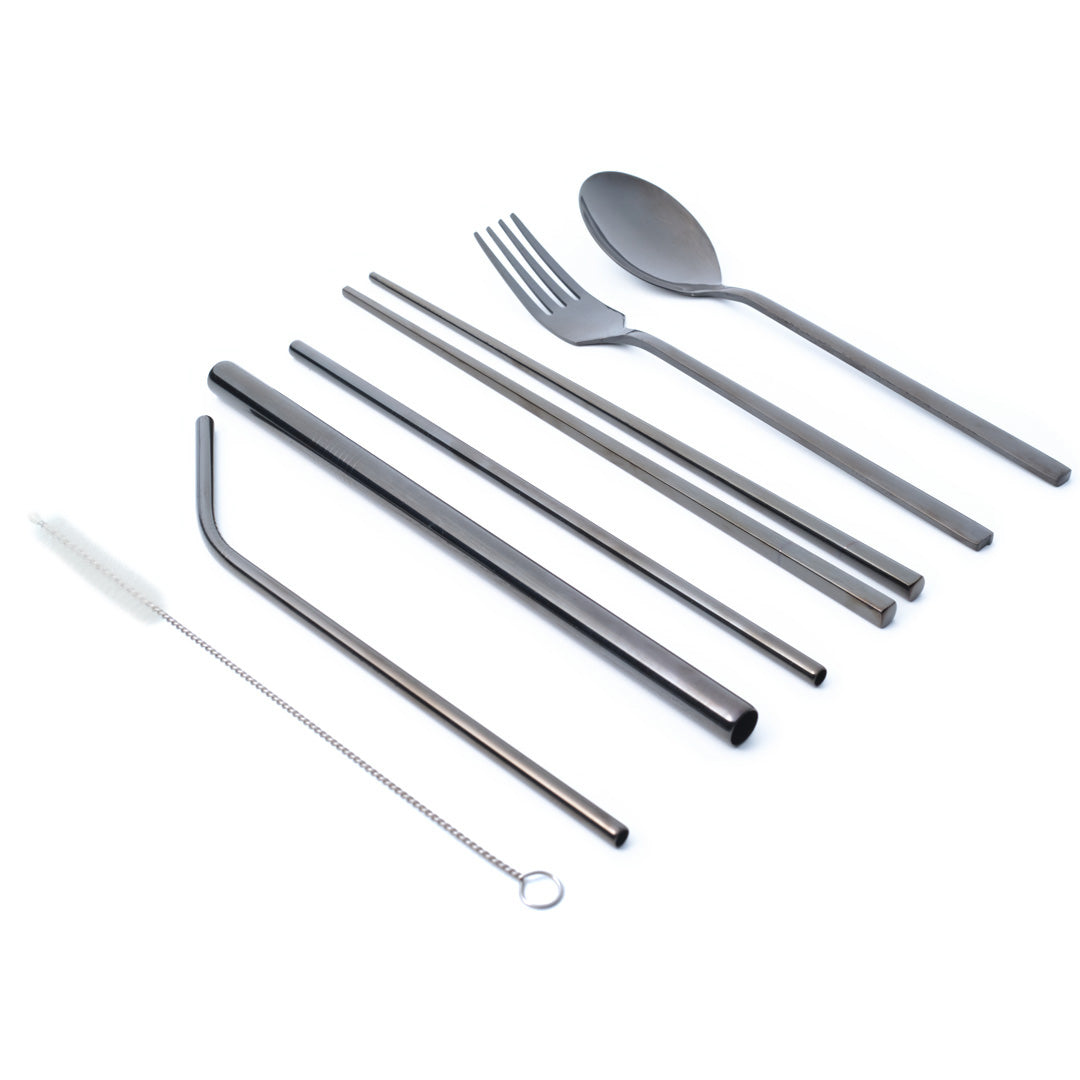 Rainbow Steel Cutlery Set