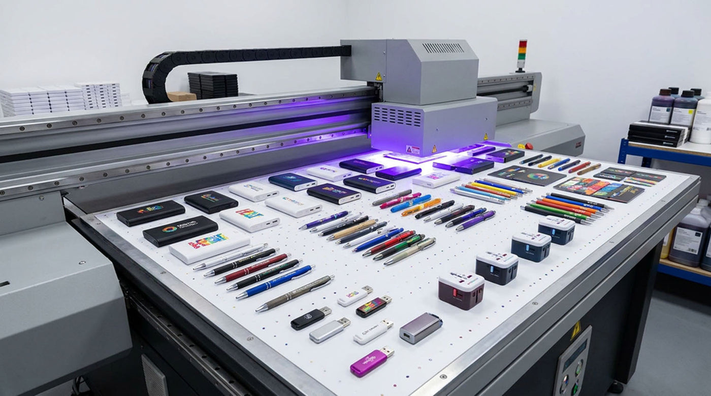 Flatbed UV Printing for Corporate Gifts