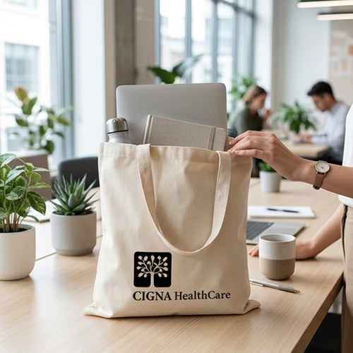 Natural Cotton Shopper - Small