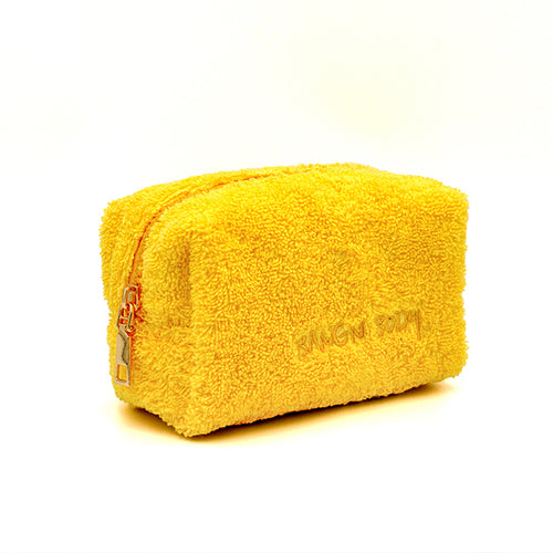TERRY Cloth Quilted Pouch
