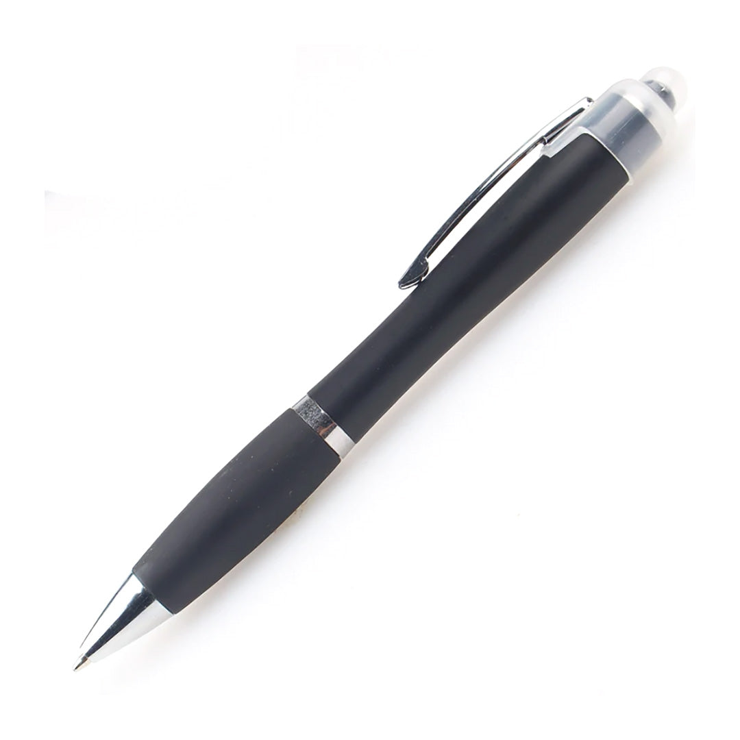LED Ballpoint Pen with Stylus