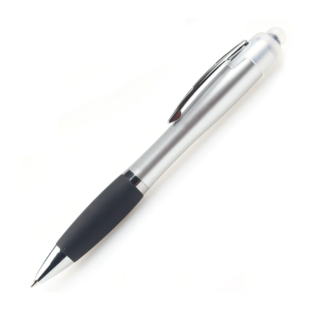 LED Ballpoint Pen with Stylus