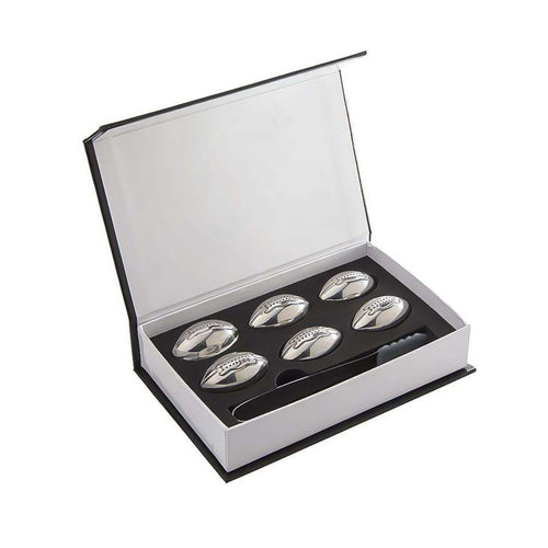Stainless Steel Ice Cube (Rugby) Set