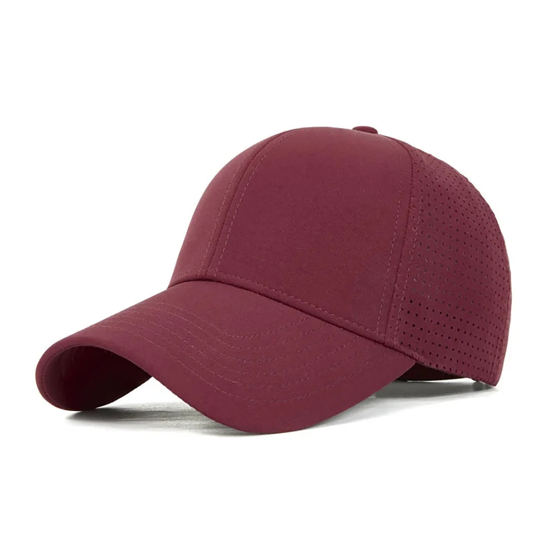 Dry Fit Half Mesh Soft Baseball Cap