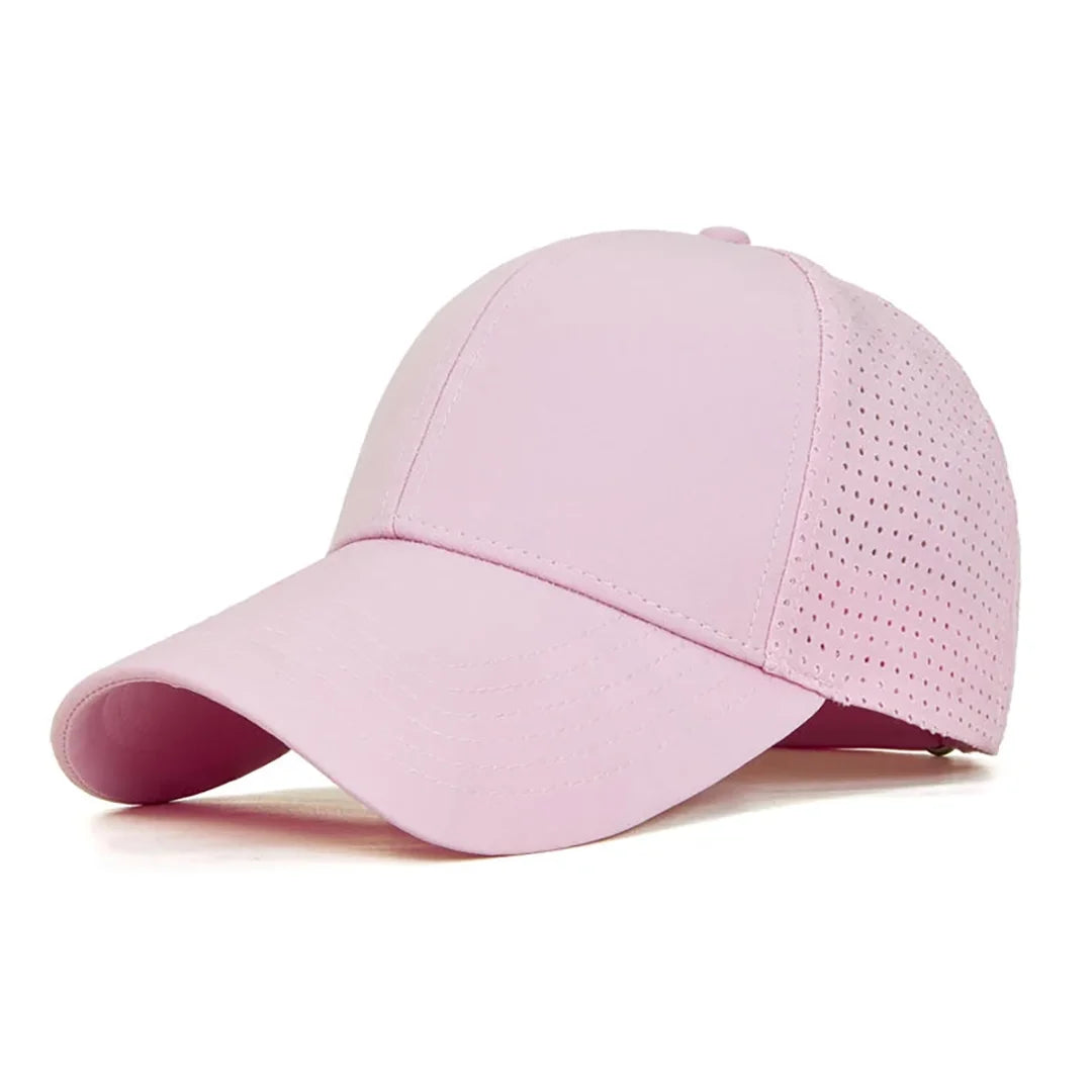 Dry Fit Half Mesh Soft Baseball Cap