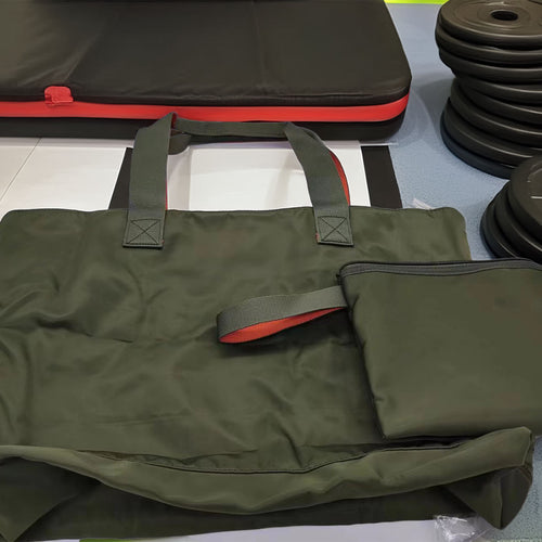 Foldable Nylon Bag with Inner Zipper Pouch