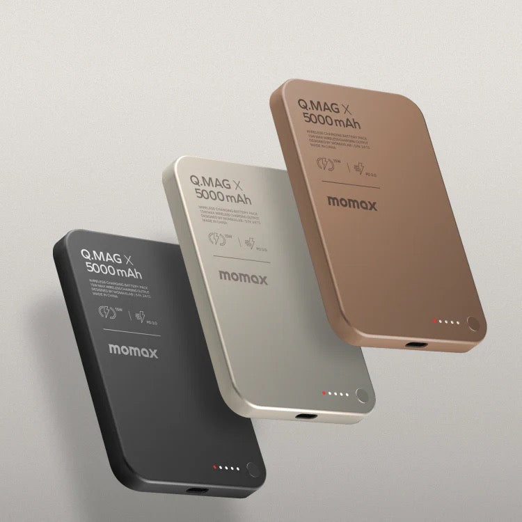 Momax Q.Mag X Magnetic Wireless Power Bank 5000mAh
