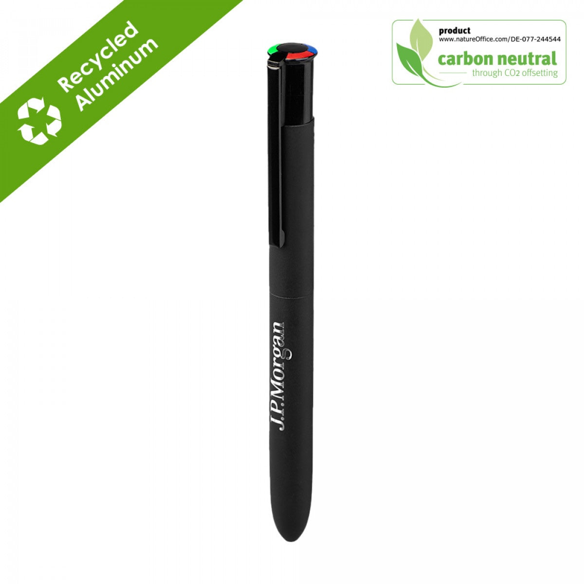 Recycled Aluminium 4-Colour Ballpen