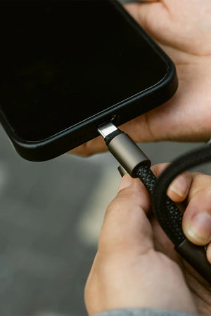 2-in-1 Phone Strap & Charging Cable