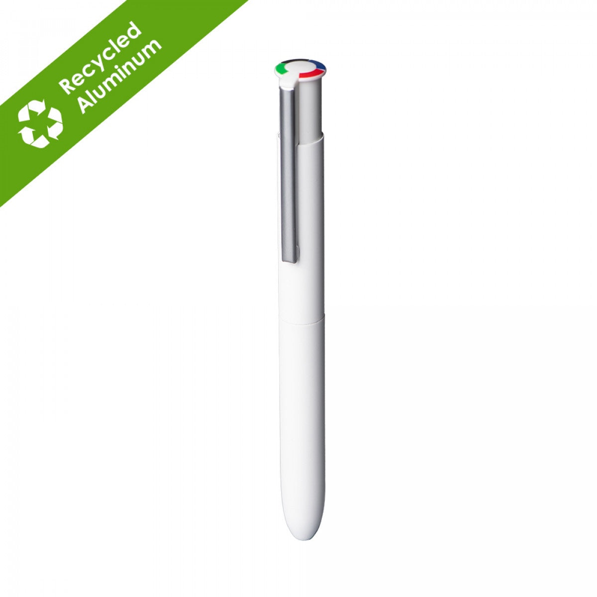 Recycled Aluminium 4-Colour Ballpen