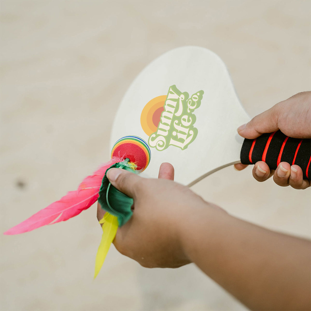 Branded Beach Paddle Set