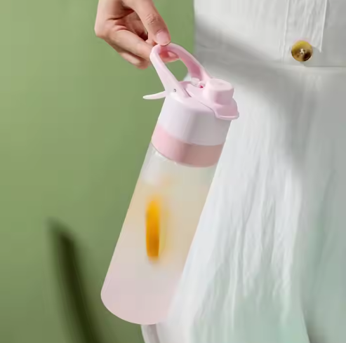 Cooling Sport Spray Water Bottle
