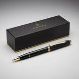 Cross Townsend Black Lacquer and Gold Plate.
