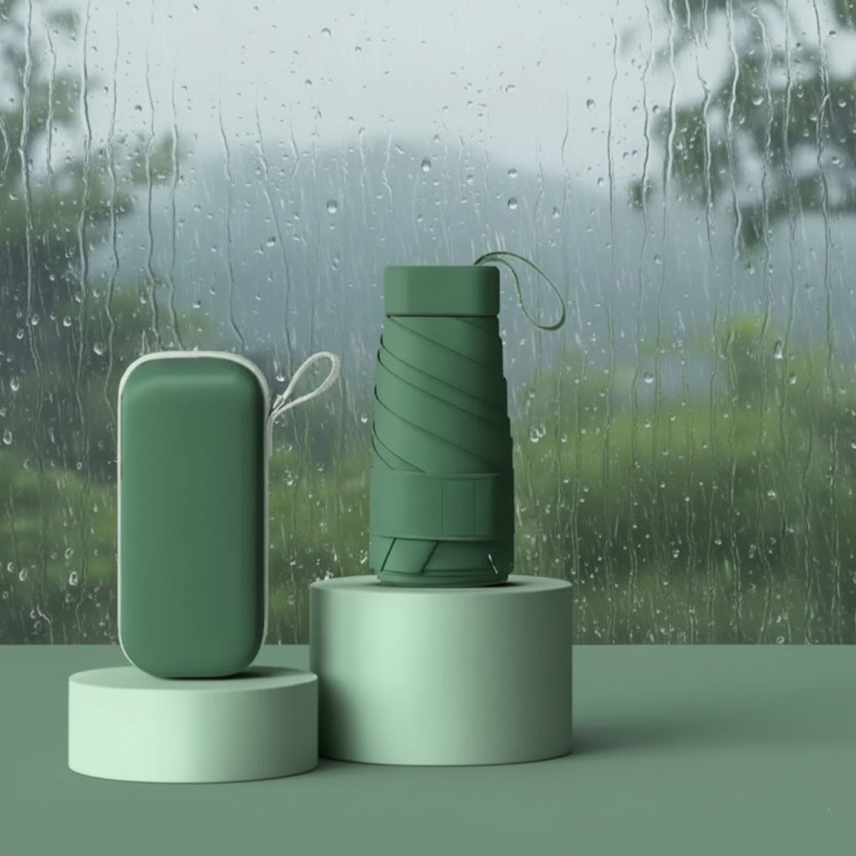 Foldable Umbrella with Pouch