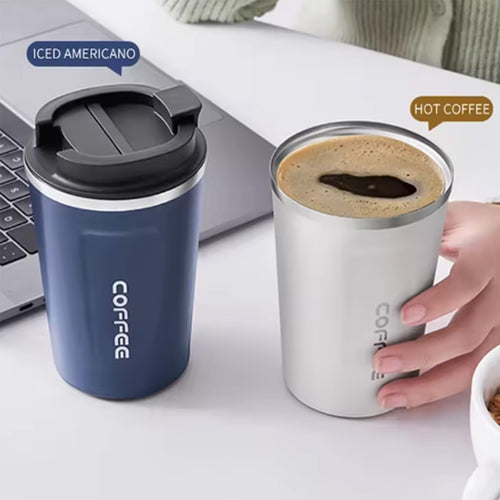 Smart Mug with Temperature Display Lid