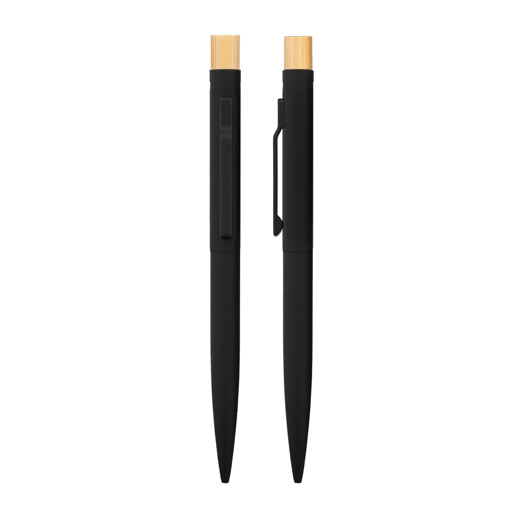 Recycled Stainless Steel and Bamboo Pen