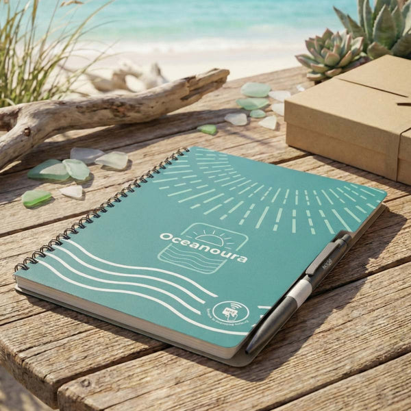 SmartTap rPU Notebook with Recycled Aluminum Pen