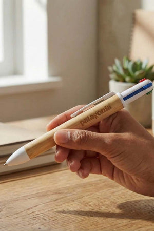 4 Colour Bamboo Pen