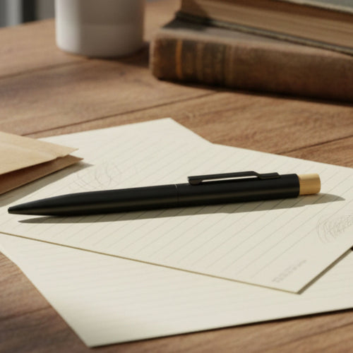 Recycled Stainless Steel and Bamboo Pen