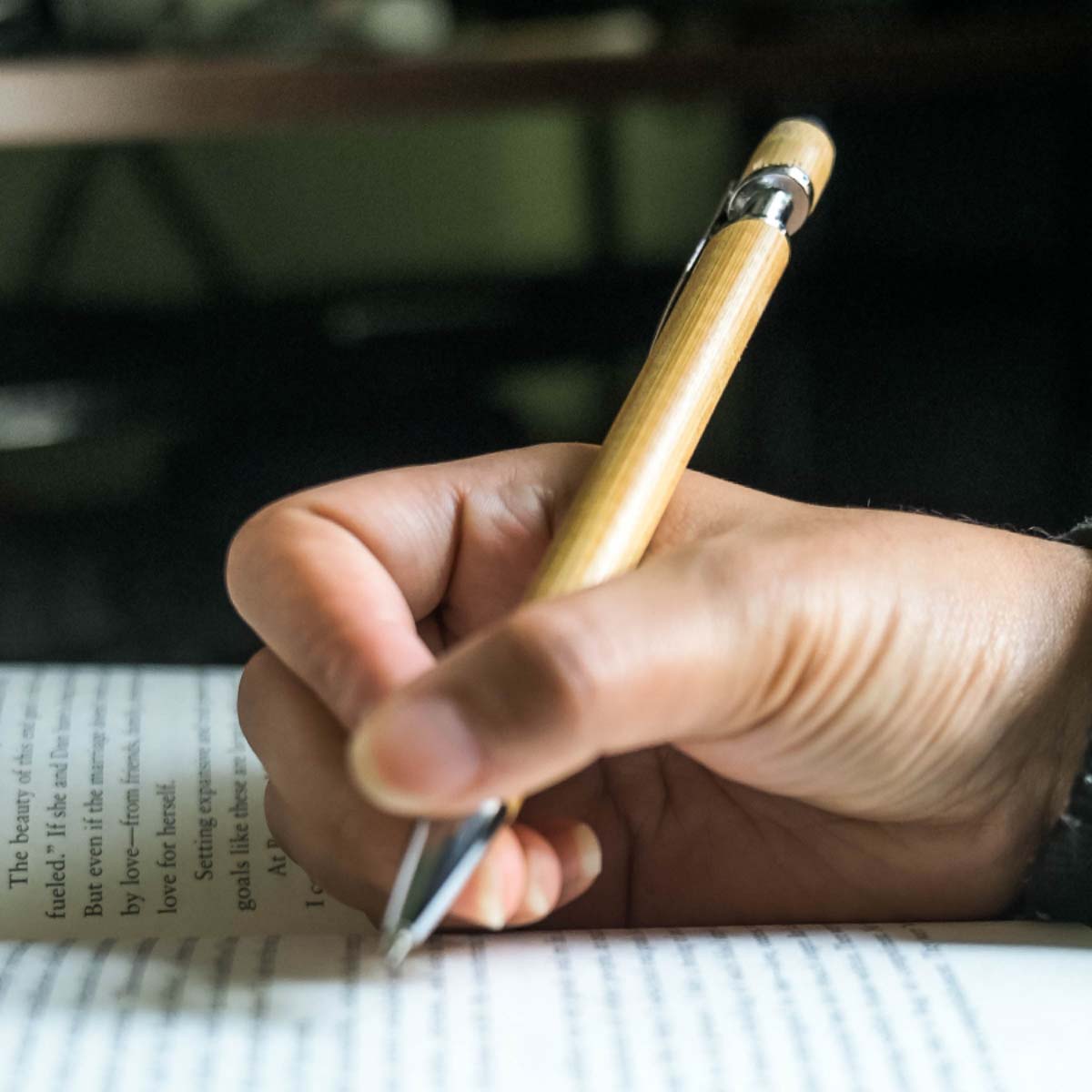 Yvette Bamboo Stylus