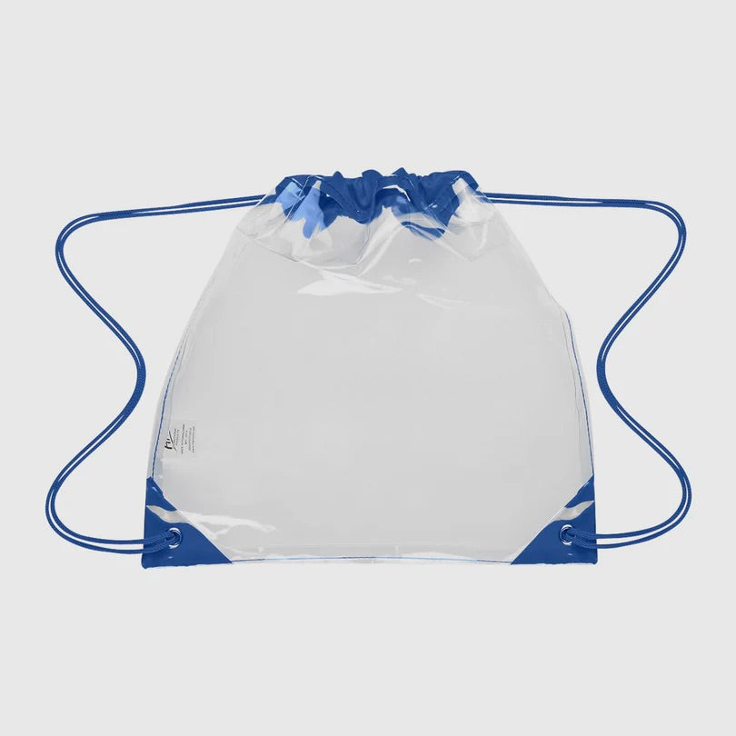 Touchdown Clear EVA Drawstring Backpack