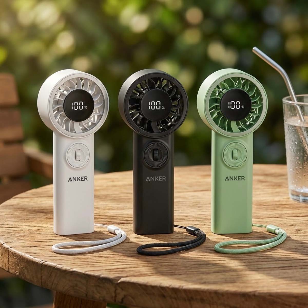 High-Speed Digital Display Fan