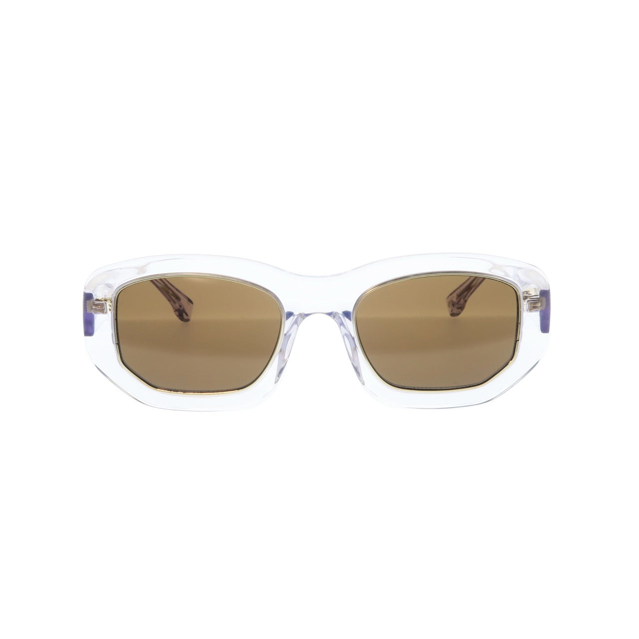 BIG HORN Transparent Frame Sunglasses