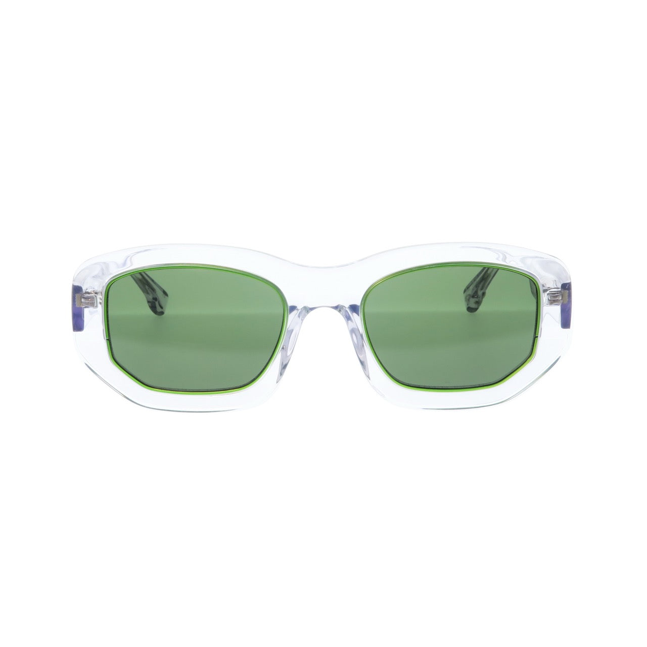 BIG HORN Transparent Frame Sunglasses