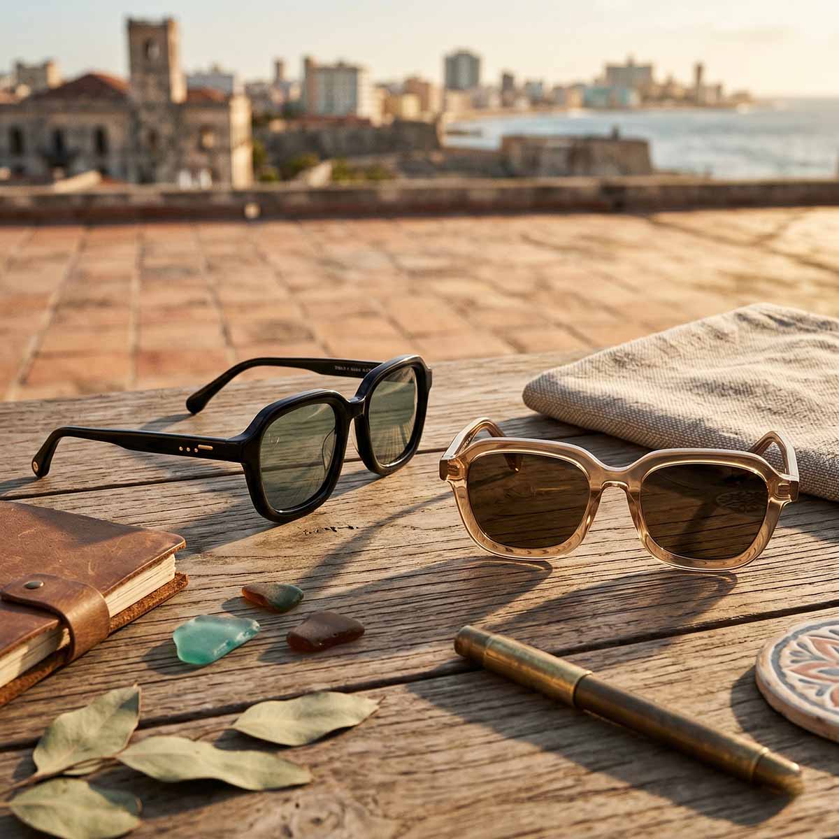 BIG HORN Classic Wayfarer Sunglasses