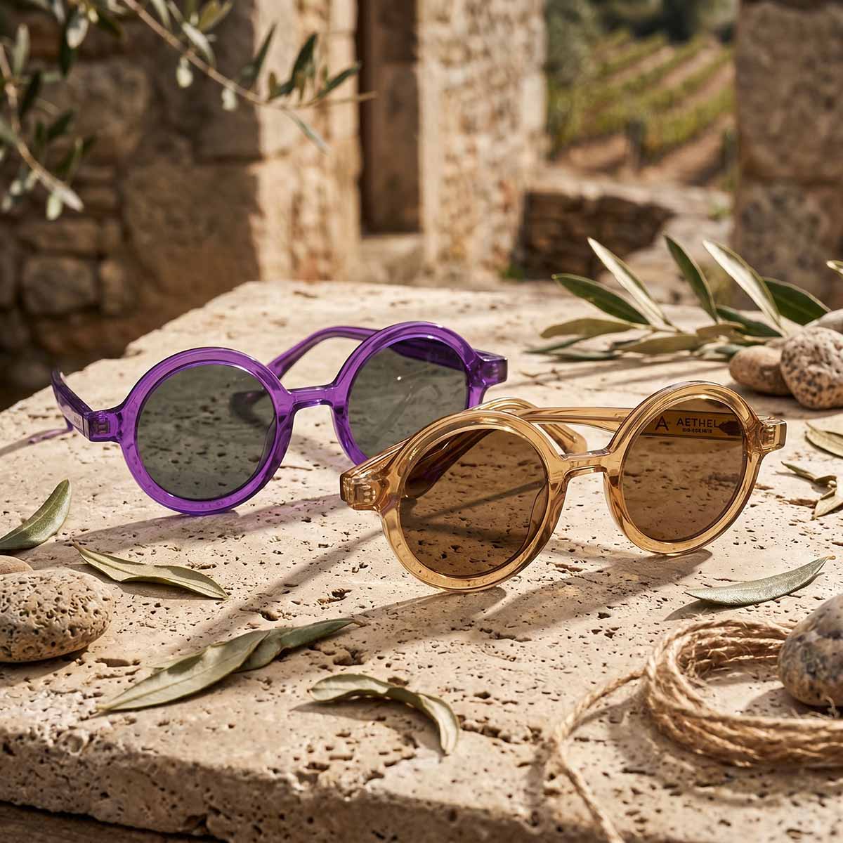 BIG HORN Round Frame Sunglasses