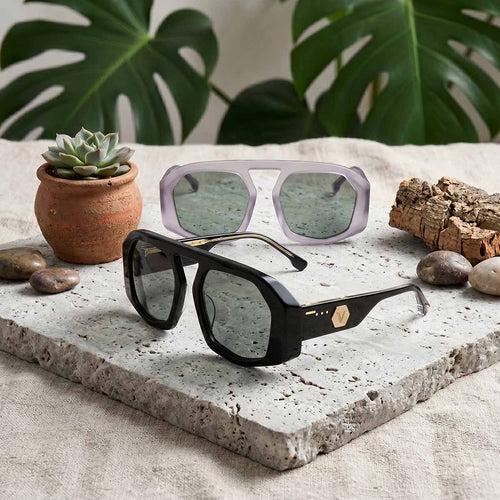 BIG HORN Angular Square Sunglasses