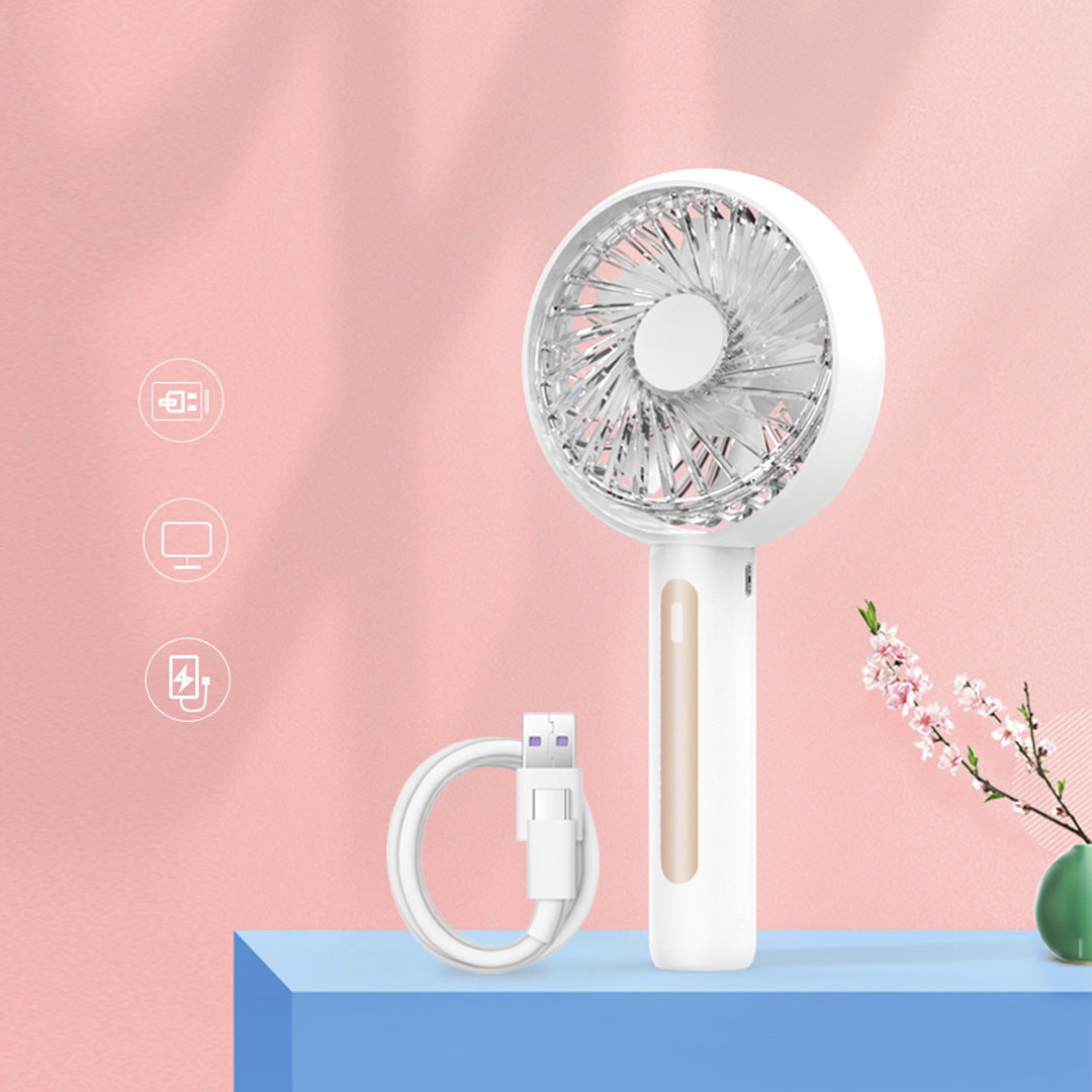 MioWi Handheld Fan with Stand