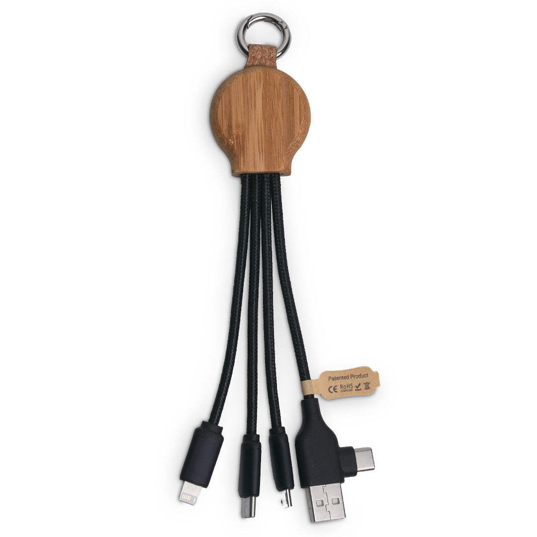 EcoPower Illuminated Logo Charging Cable (Short)