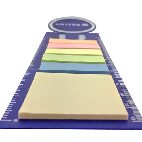 PP Sticky Notes with Bookmark and Ruler