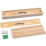Wooden Colourful Pencil Set