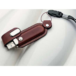 USB with Leather case