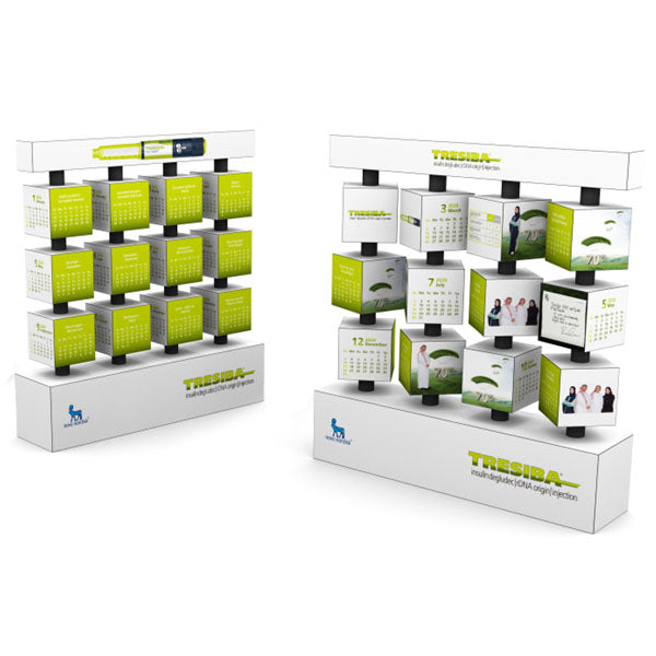 3x4 Revolving Calendars