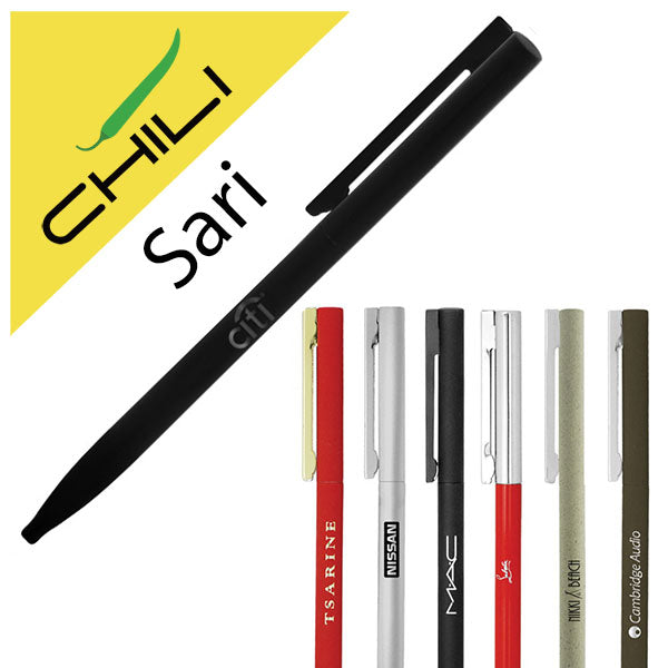 Sari Thin Twist Metal Ballpen