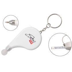 Comma Shape Tape Measure with Ballpen