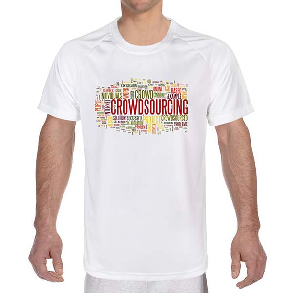 Simple White Poly T-shirt