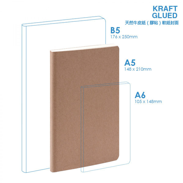 Eco A5 Soft Cover (glued) Notebook