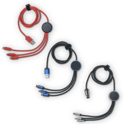 LED 3-in-1 Charging Cable