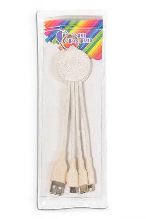 Eco Degradable Key Charging Cable