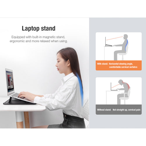 Motus Laptop Sleeve with Stand and Mousepad