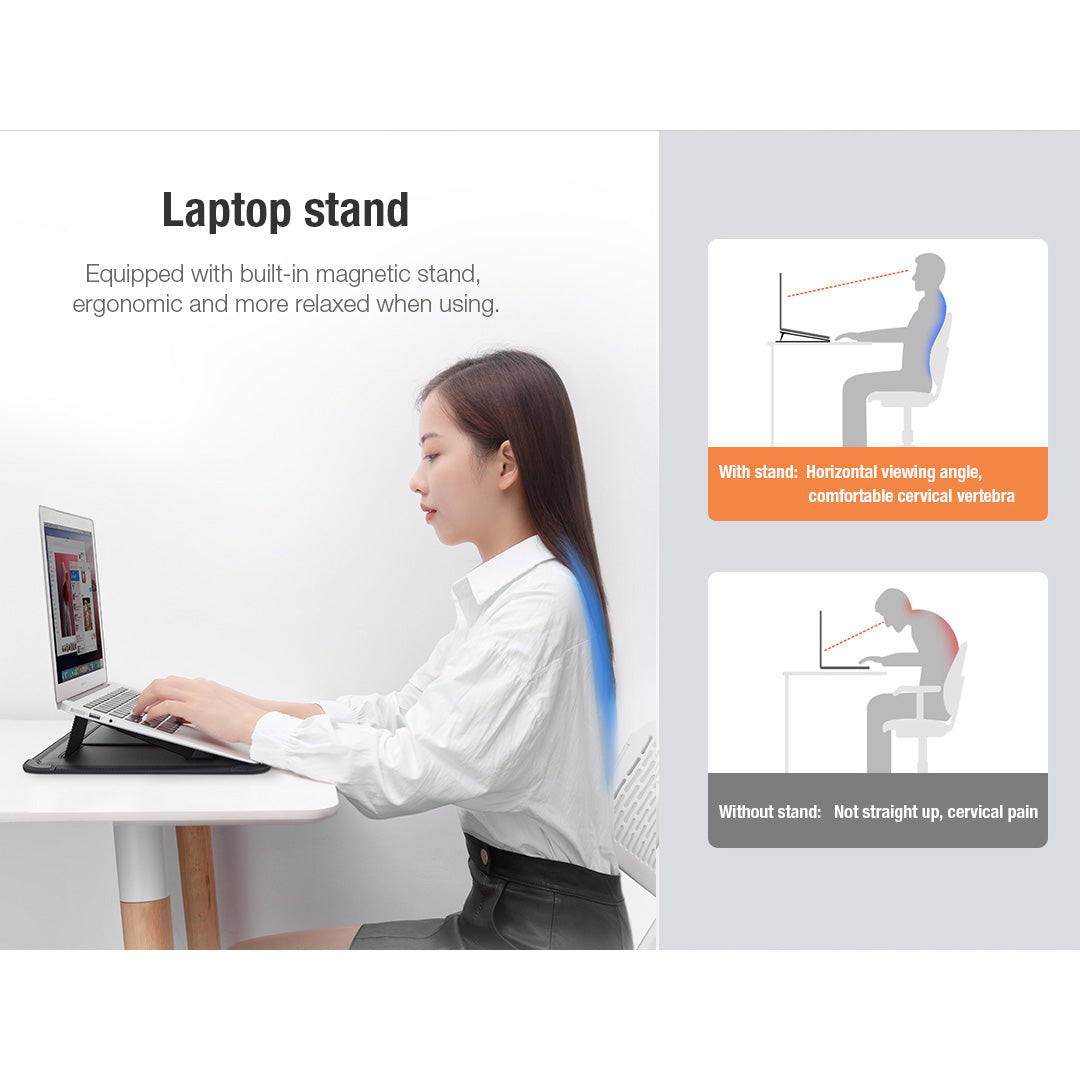 Motus Laptop Sleeve with Stand and Mousepad