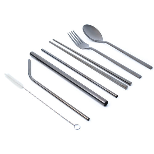 Rainbow Steel Cutlery Set